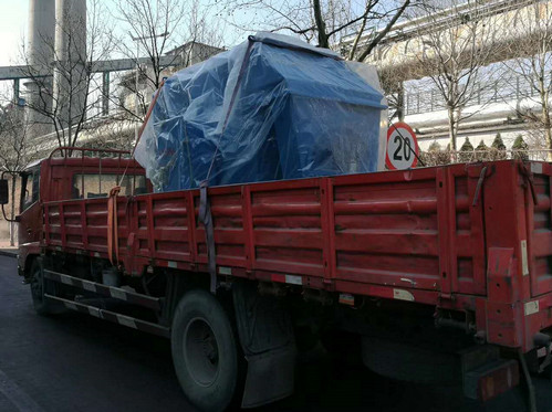 皖南YKK8-630KW高压电机装车